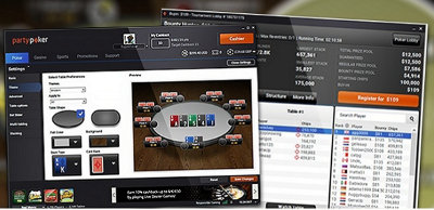 Интерфейс и опции PartyPoker